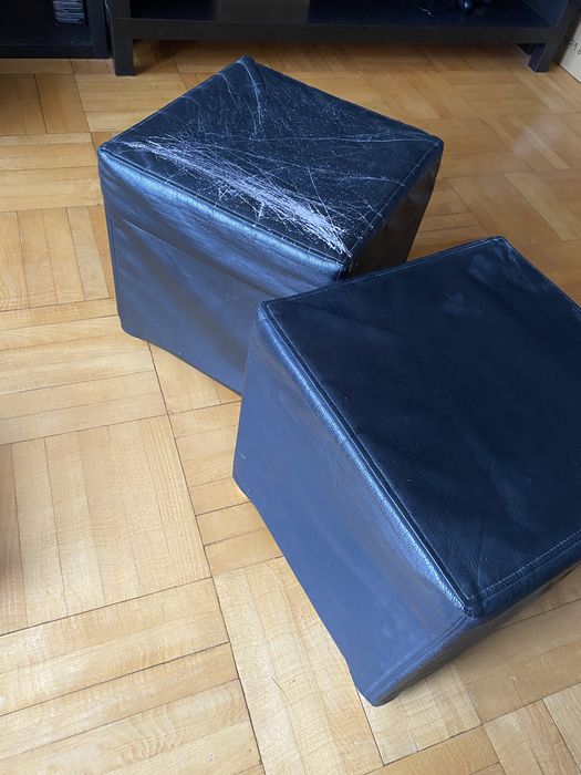 2 sztuki IKEA Solsta PELBU Podnóżek/ Puf