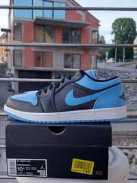 Nike Air Jordan buty, czarno-niebieskie.