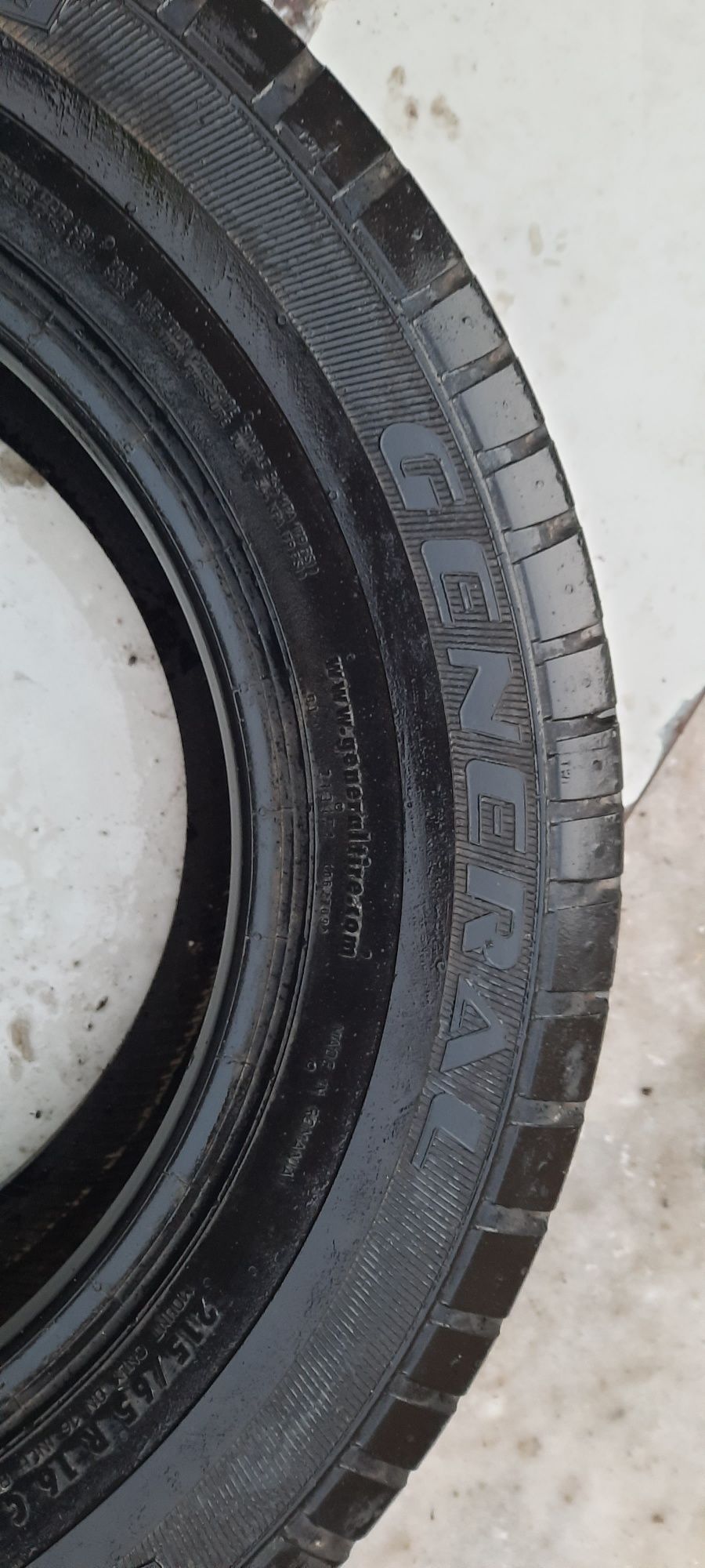 Opona pojedyncza letnia 215/65R16C GENERAL  EUROVAN 2 GT