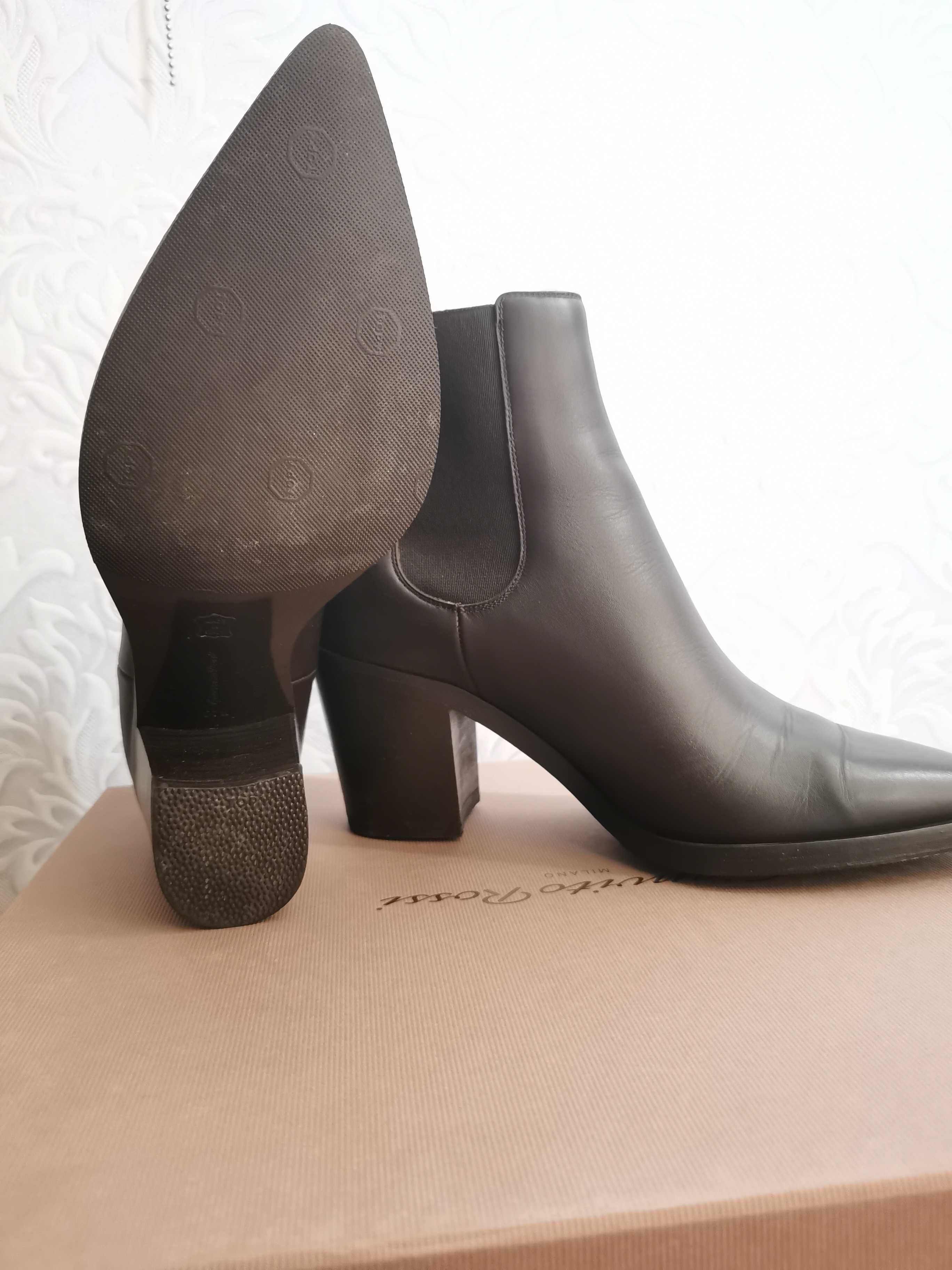 Челсі Gianvito Rossi Black Joelle 85 (37 1/2 S)