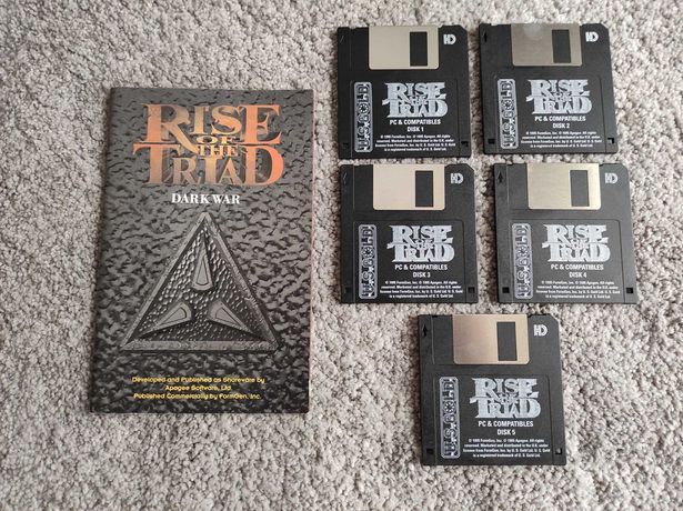 Rise Of The Triad - Dark War PC disquetes
