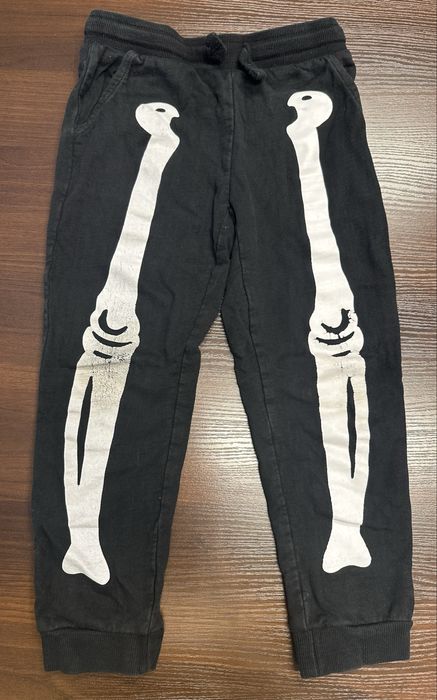 Spodnie dresowe na Halloween rozm. 116 (5-6 lat)