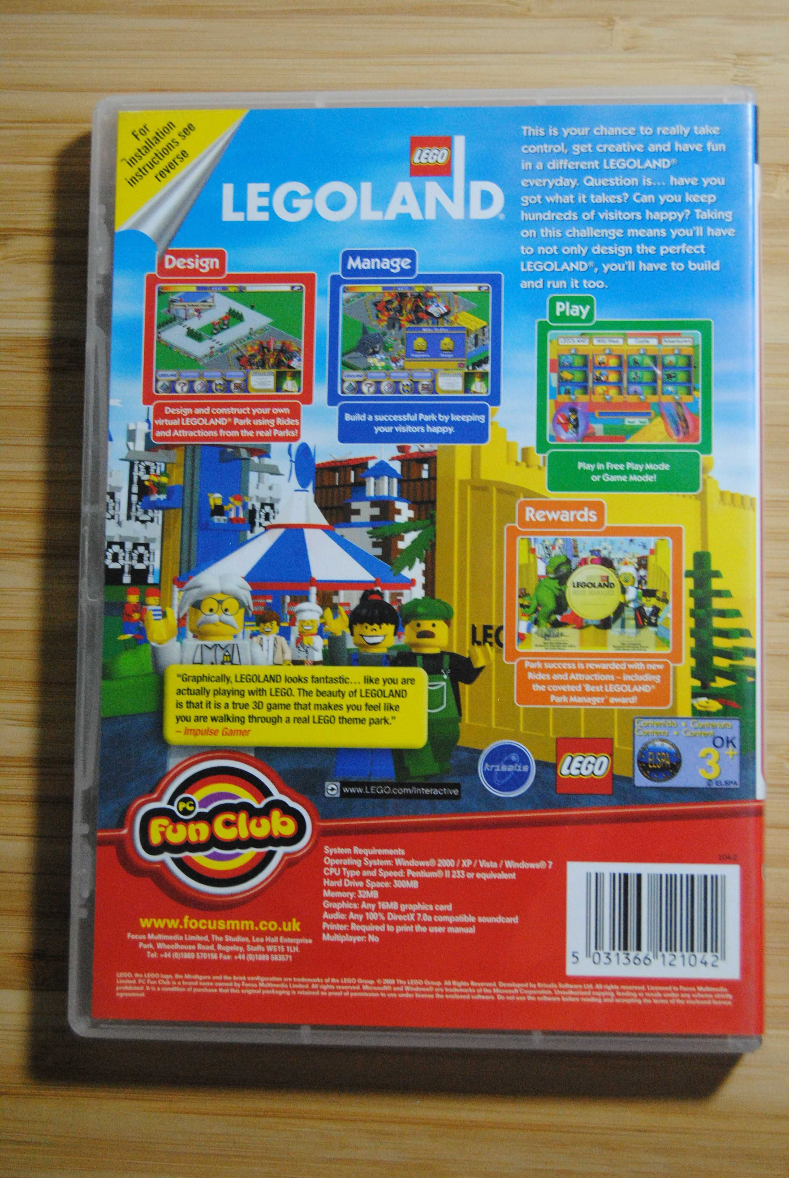 Lego Legoland  PC CD-Rom