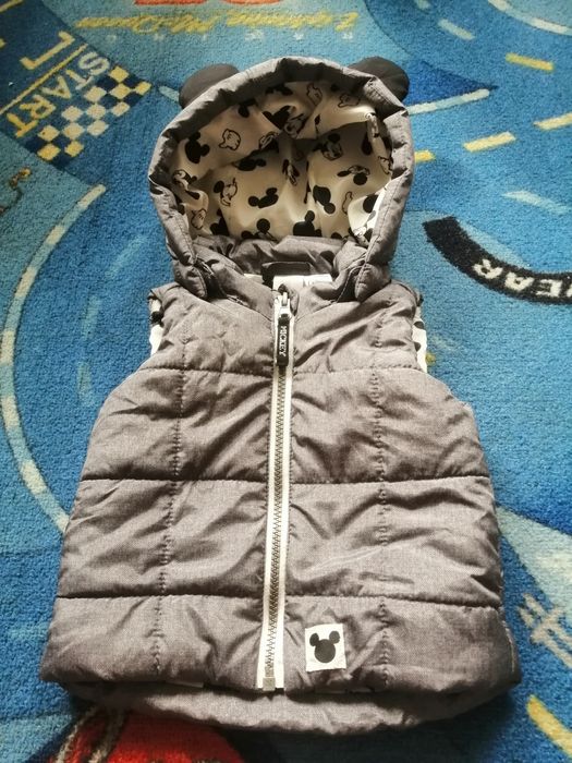 Bezrękawnik kamizelka myszka Miki Mickey hm h&m 68