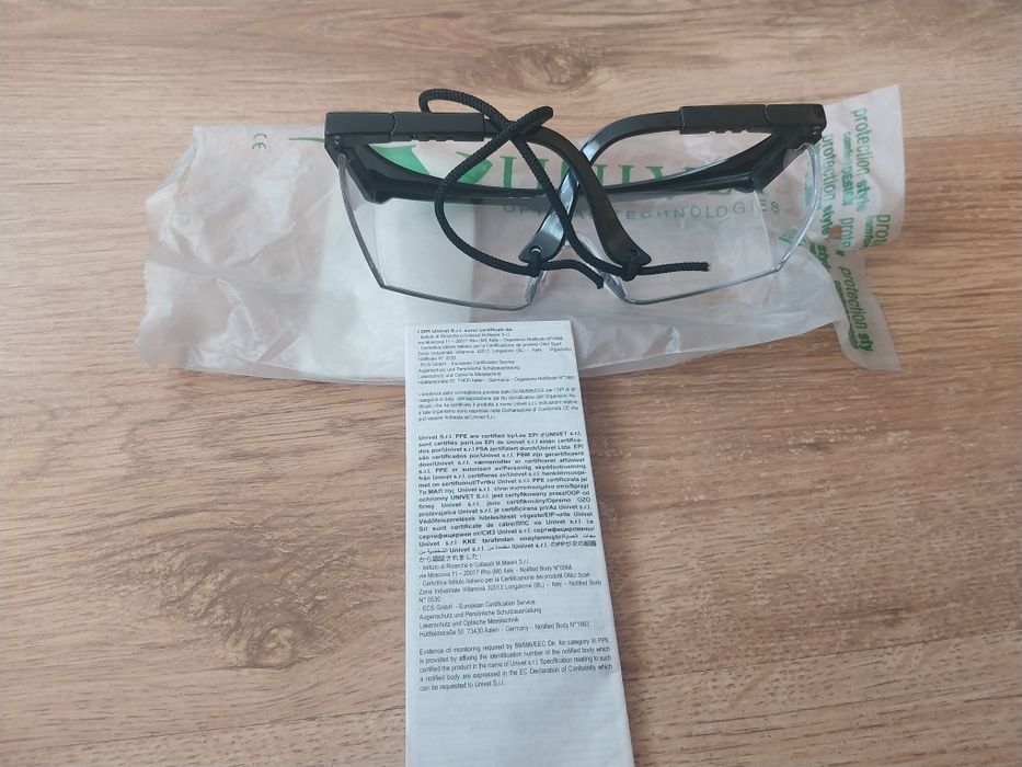 Okulary ochronne