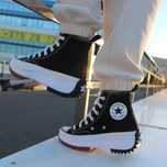 Жіночі Кеди Converse Run Star Hike Black / Конверс Ран Стар Хайк Чорні
