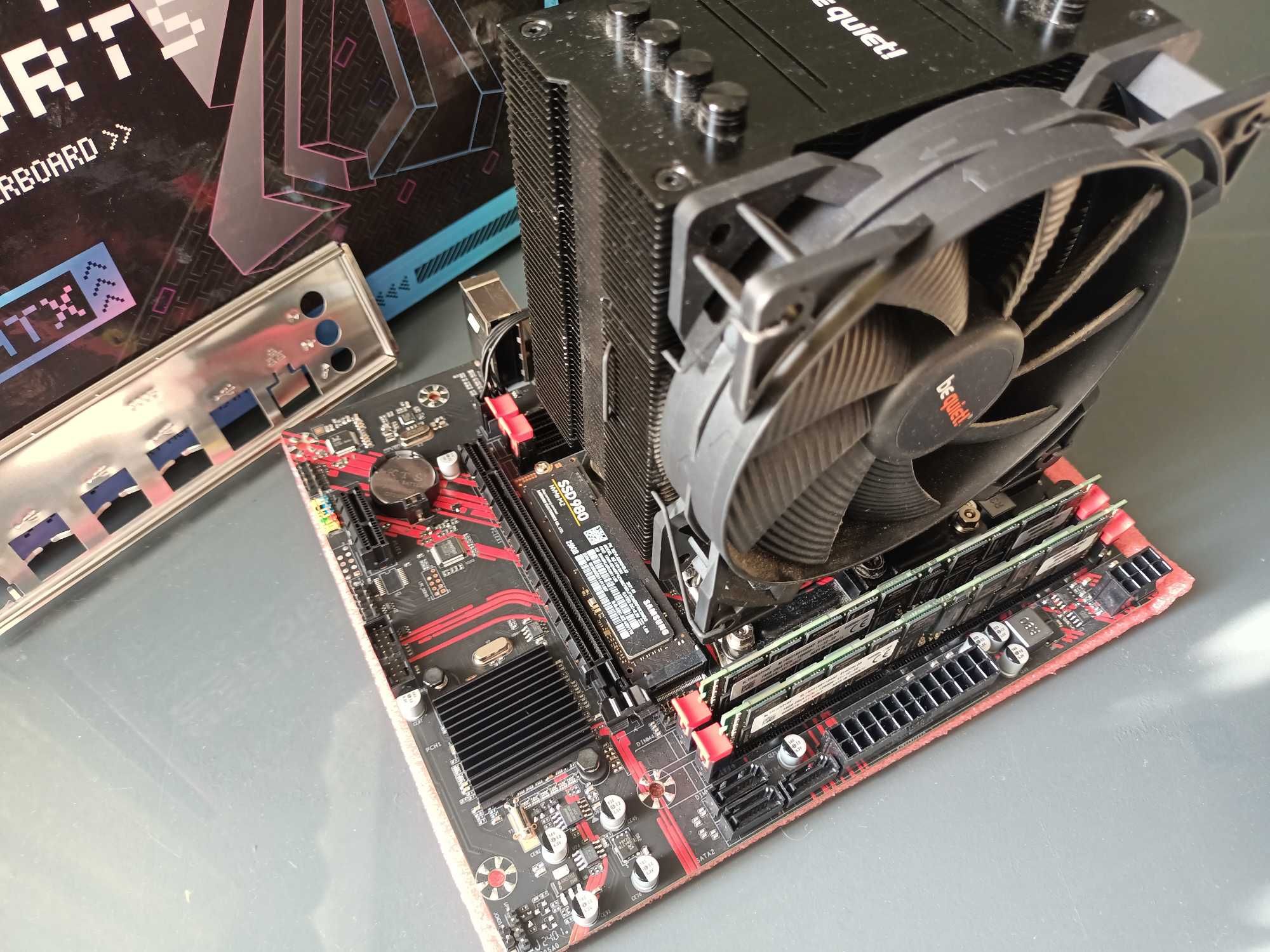 Intel Xeon 2666 V3 + Płyta Machinist + DDR3 32 GB 1600mhz + Chłodzenie