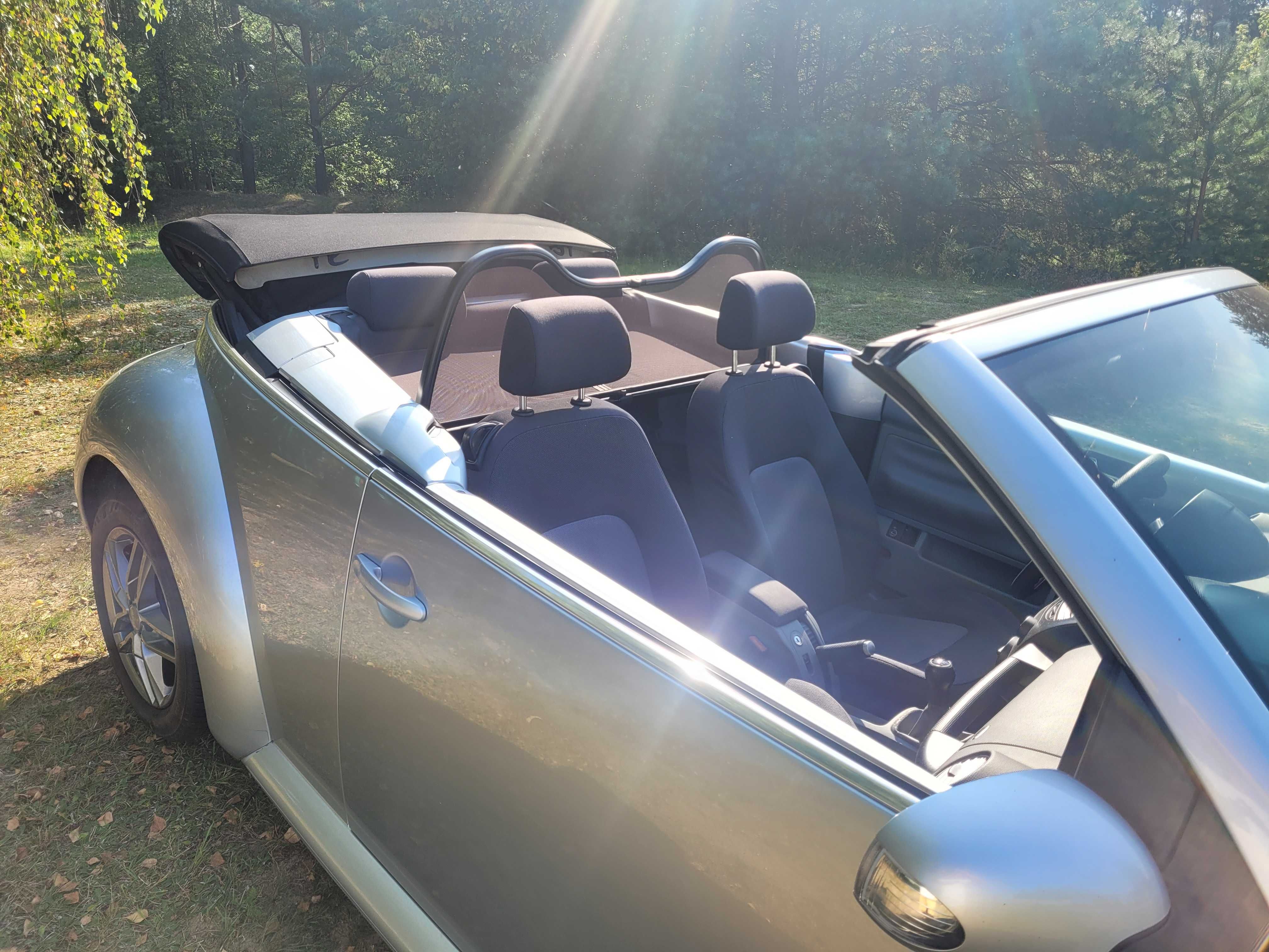 VW New Beetle Cabriolet sprowadzony 1,6b MPI 104 TYŚ KM.2003R