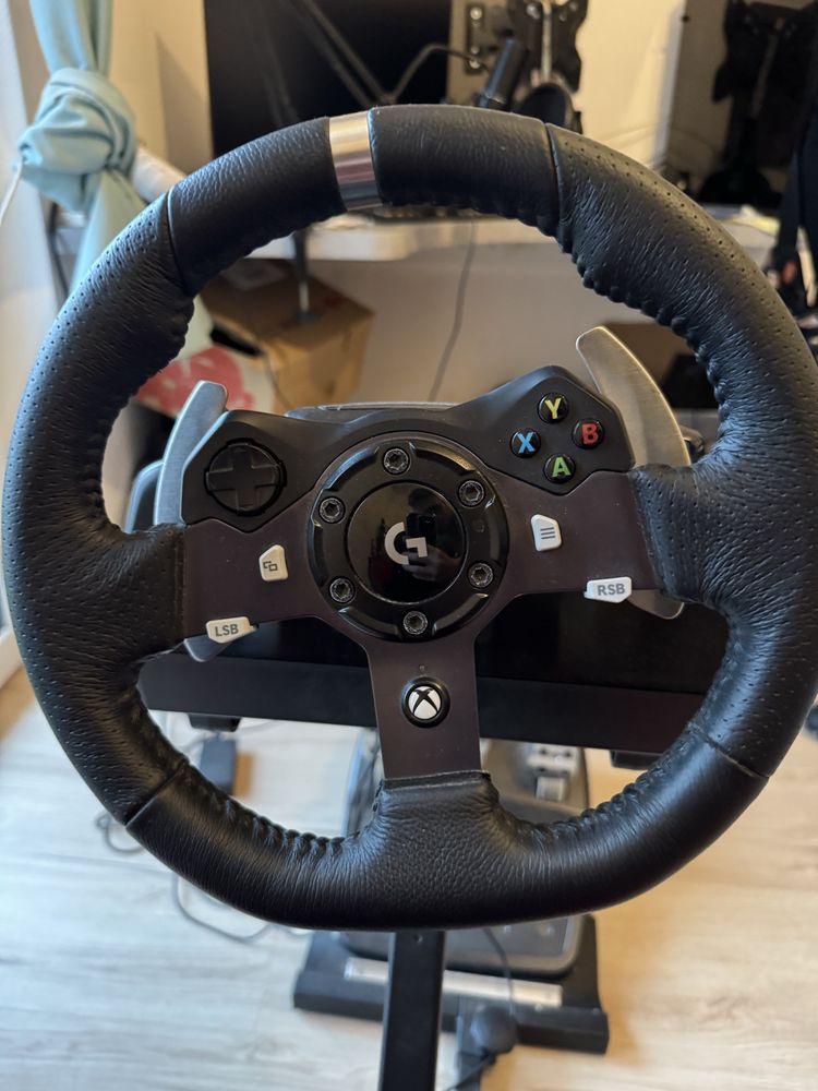 Kierownica g920 +shifter i krzesło