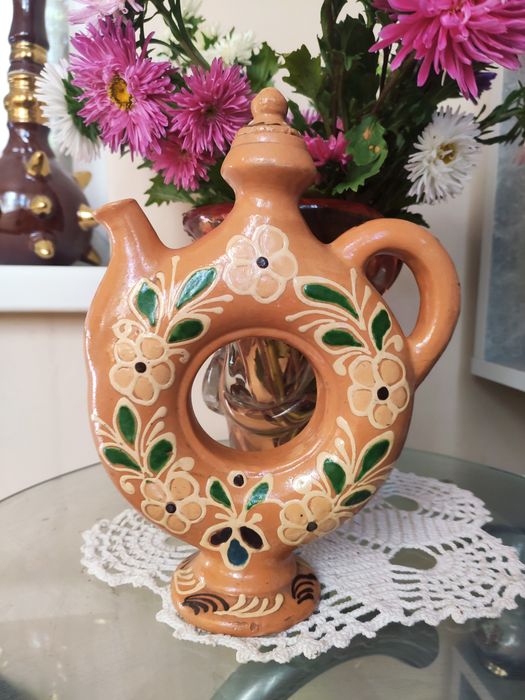 Керамика Украины, Васильковская майолика,Дивные звери,Опошня, куманец