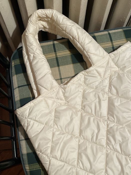 Сумочка шопер белая