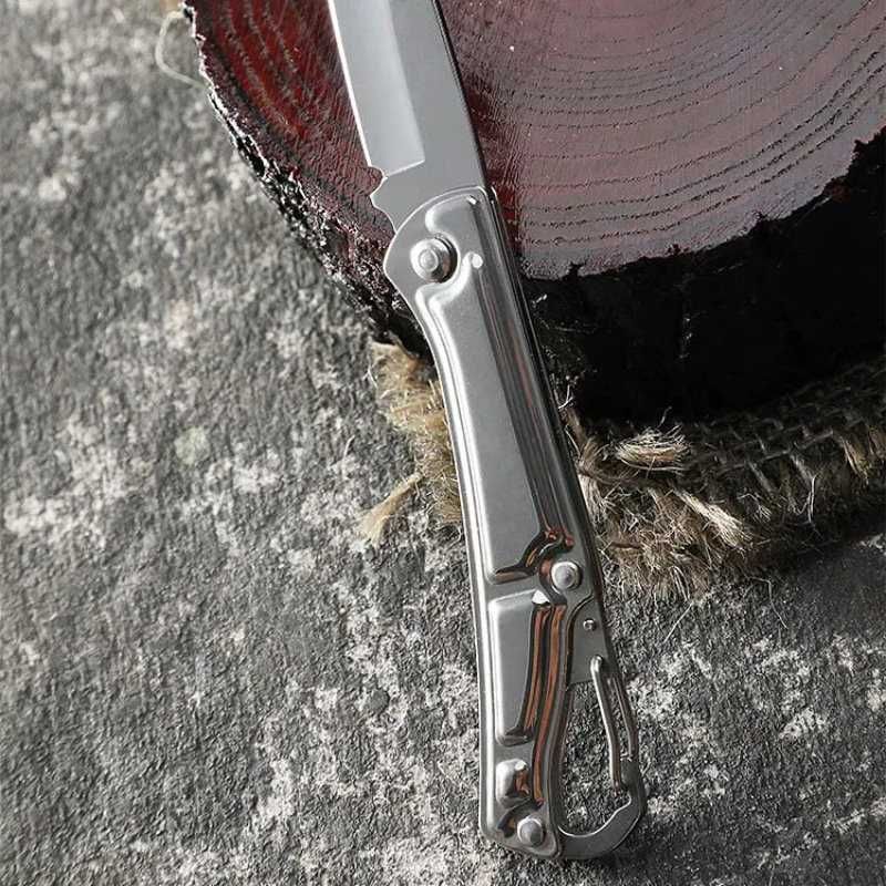 Scyzoryk Kieszonkowy - 16 cm Chrom - Składany Nożyk - Brelok do Kluczy