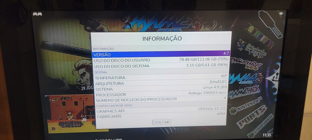 Arcade/Feliperama/Retro/Máquina de Jogos