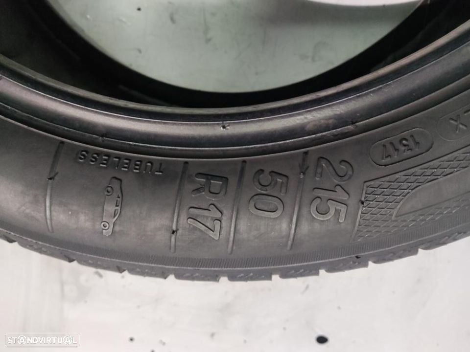 2 pneus semi novos 215-50r17 kleber - oferta dos portes 100 EUROS
