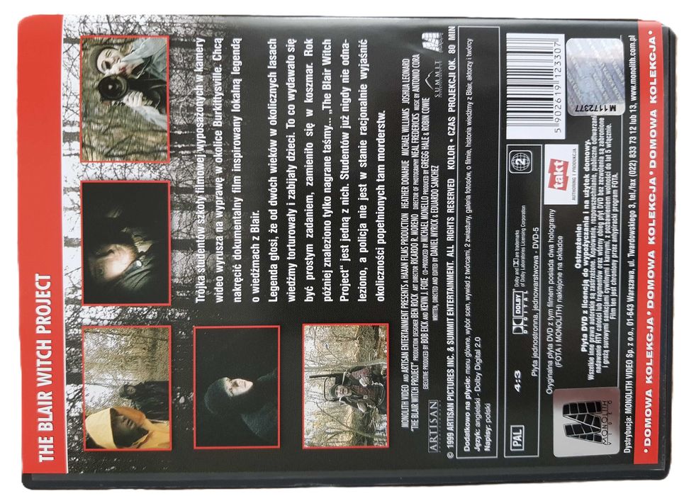 The Blair Witch Project - dvd