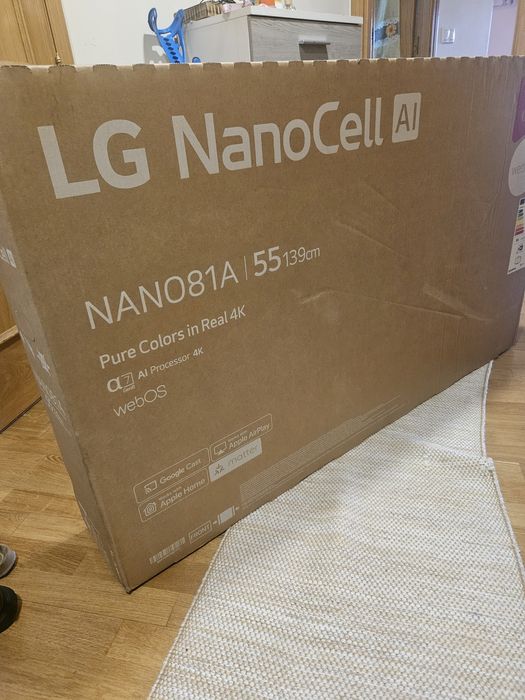 SMART TV 55 POLEGADAS nova nao se abriu a caixa