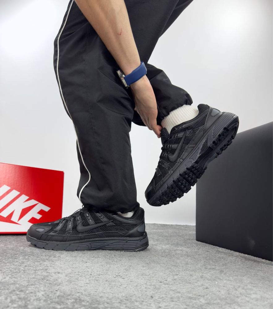Кросівки Nike P-6000 Total Black  36-45 найк чорні