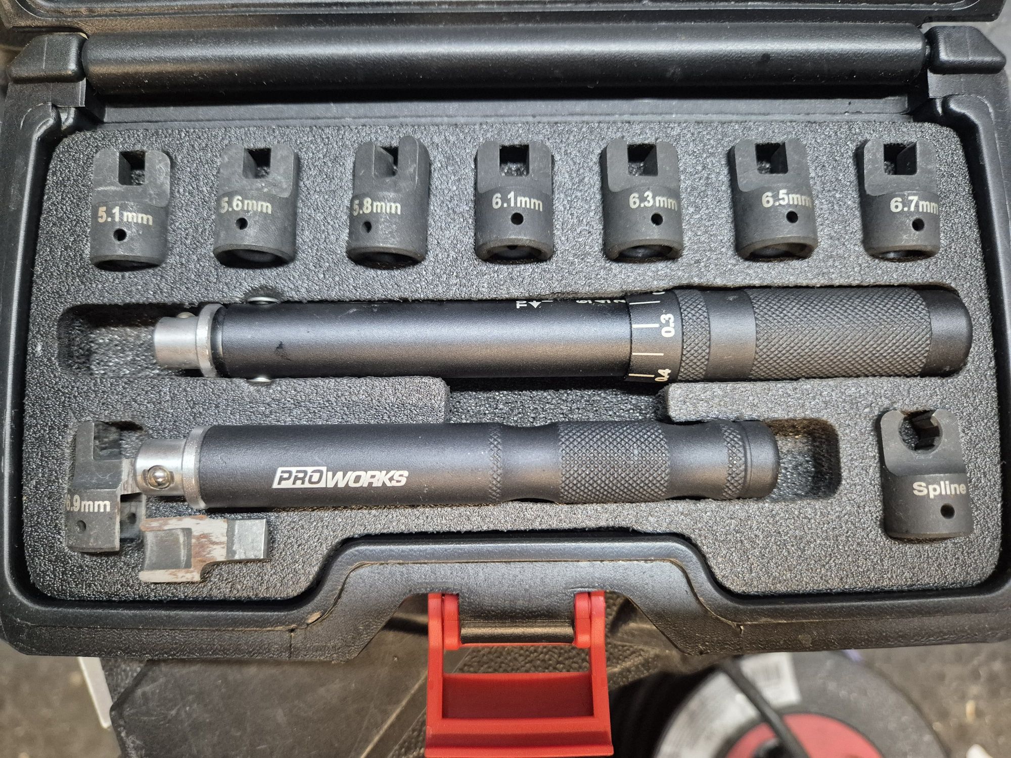 Zestaw Klucz dynamometrycznych Proworks 2-7Nm