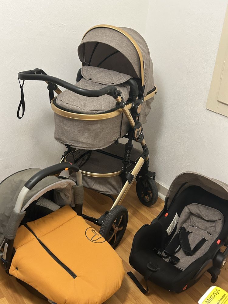 Carrinho de Passeio Duo que faz trio  – com extra incluso!