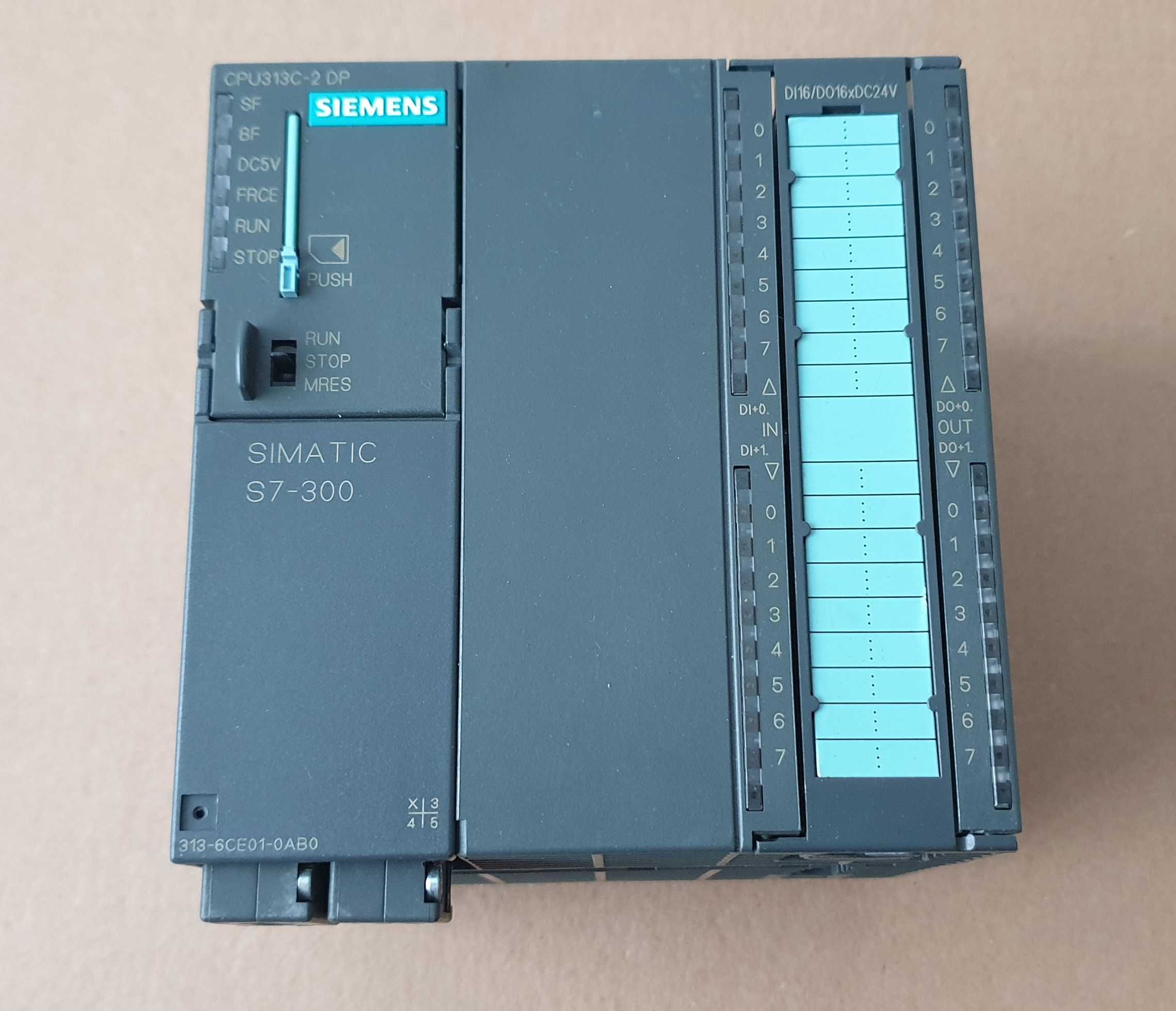 Okazja Sterownik Siemens s7 300 CPU313C-2DP 6ES7 313-6CE01-0AB0 i inne