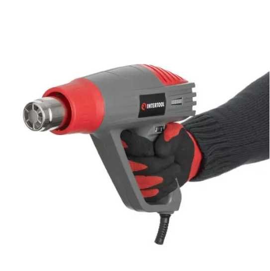 Фен технический строительный 60-600 °С INTERTOOL DT-2420 (2 кВт)