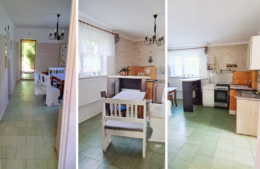 Mieszkanie ze stodołą i działką o pow. 373 m²