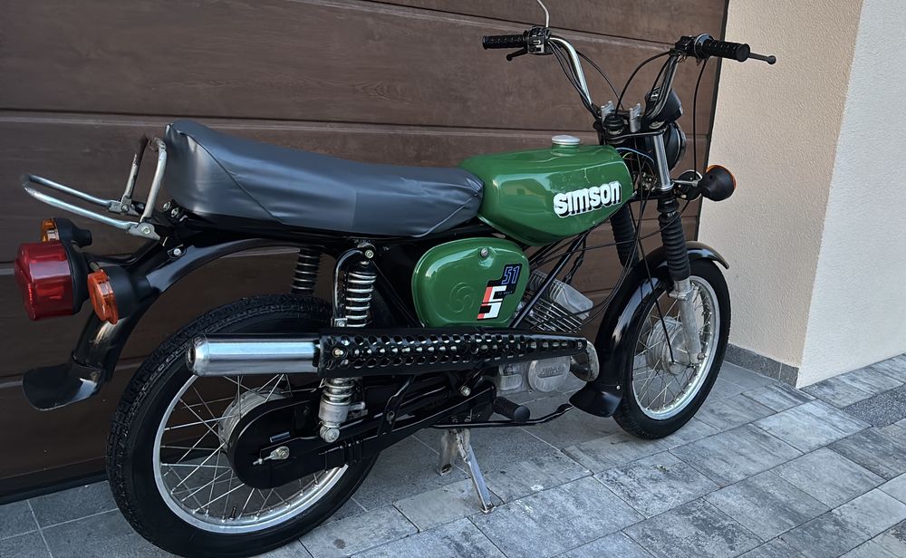 Simson Enduro Oryginał 1990r Piekny! 12v