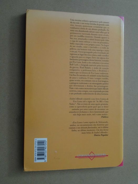 Contos de Eva Luna de Isabel Allende