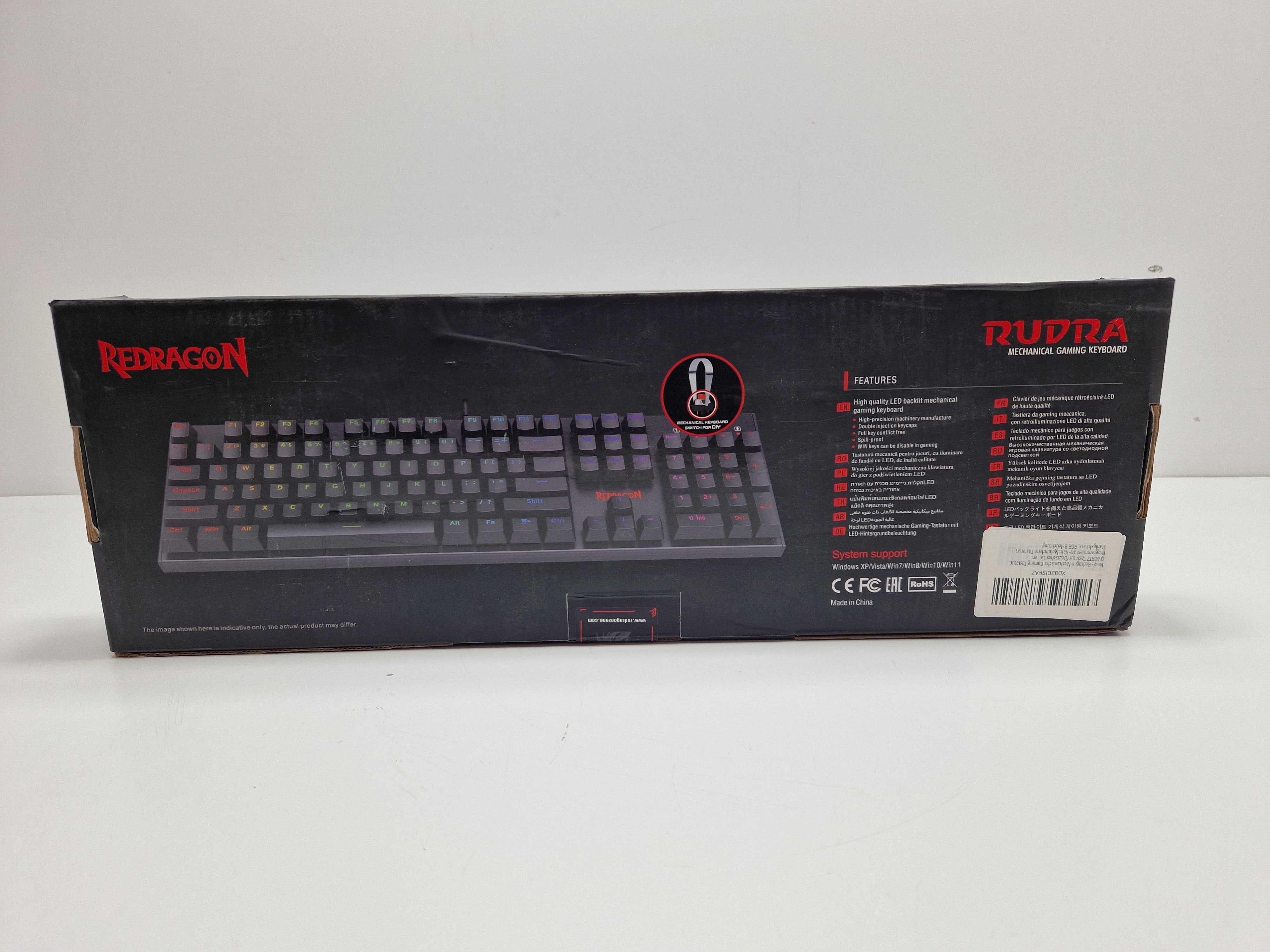 Klawiatura Reddragon K565 QWERTZ DE
