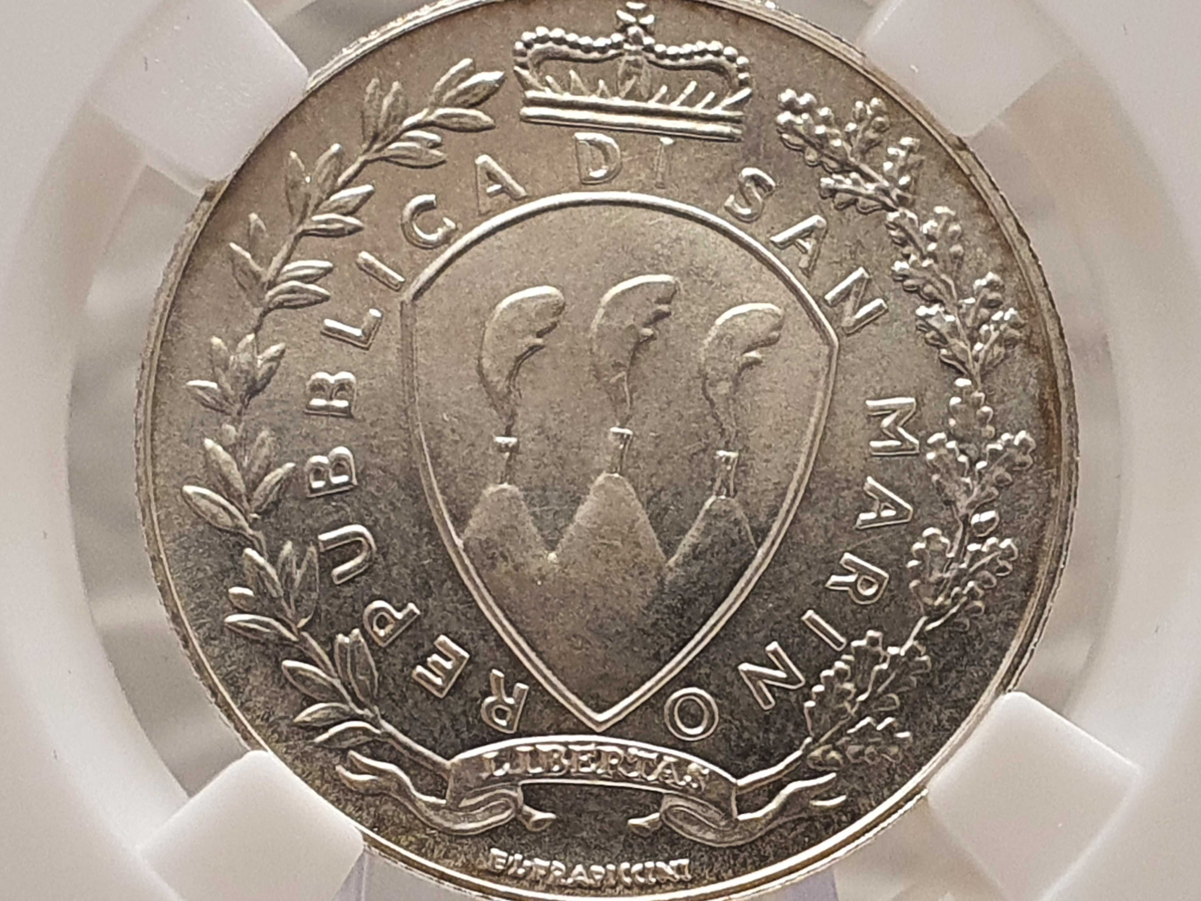 San Marino 5 euro, 2003 r Stan 1