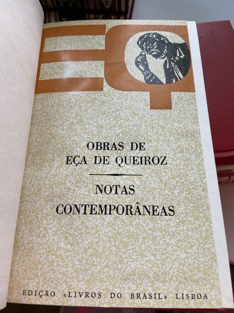 6 volumes Eça de Queiroz