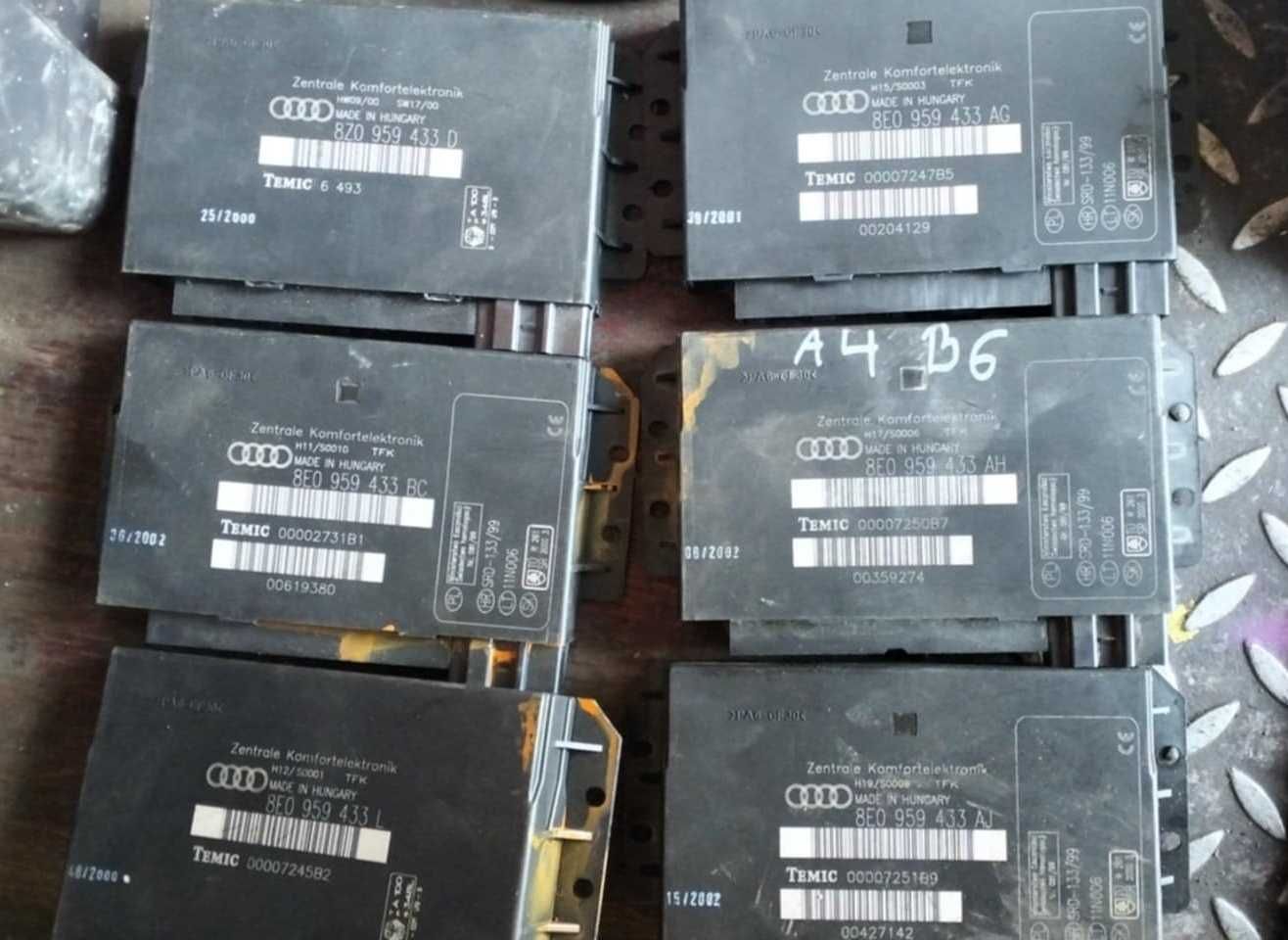 sterownik moduł komfortu Audi A4 B6 B7 433 BC/AH/AJ/AG/J/CH/BD/D/L