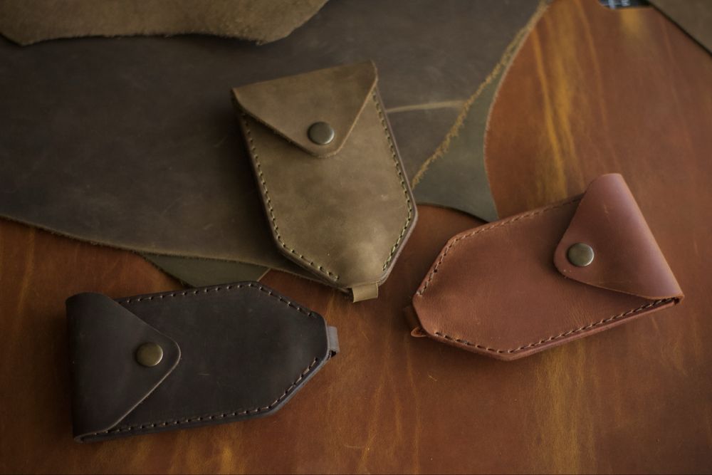 Шкіряна ключниця. Чохол для клучів. Органайзер / ключница кожа