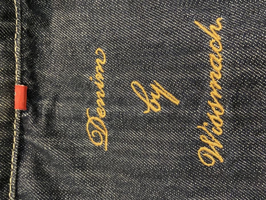 Denim by Wissmach rozm 38 damska kurtka jeansowa dżinsowa „gnieciona”