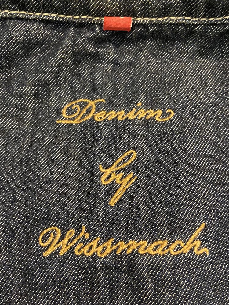 Denim by Wissmach rozm 38 damska kurtka jeansowa dżinsowa „gnieciona”