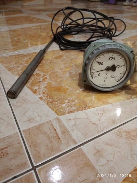 Термометр сільфонний з електроконтактом