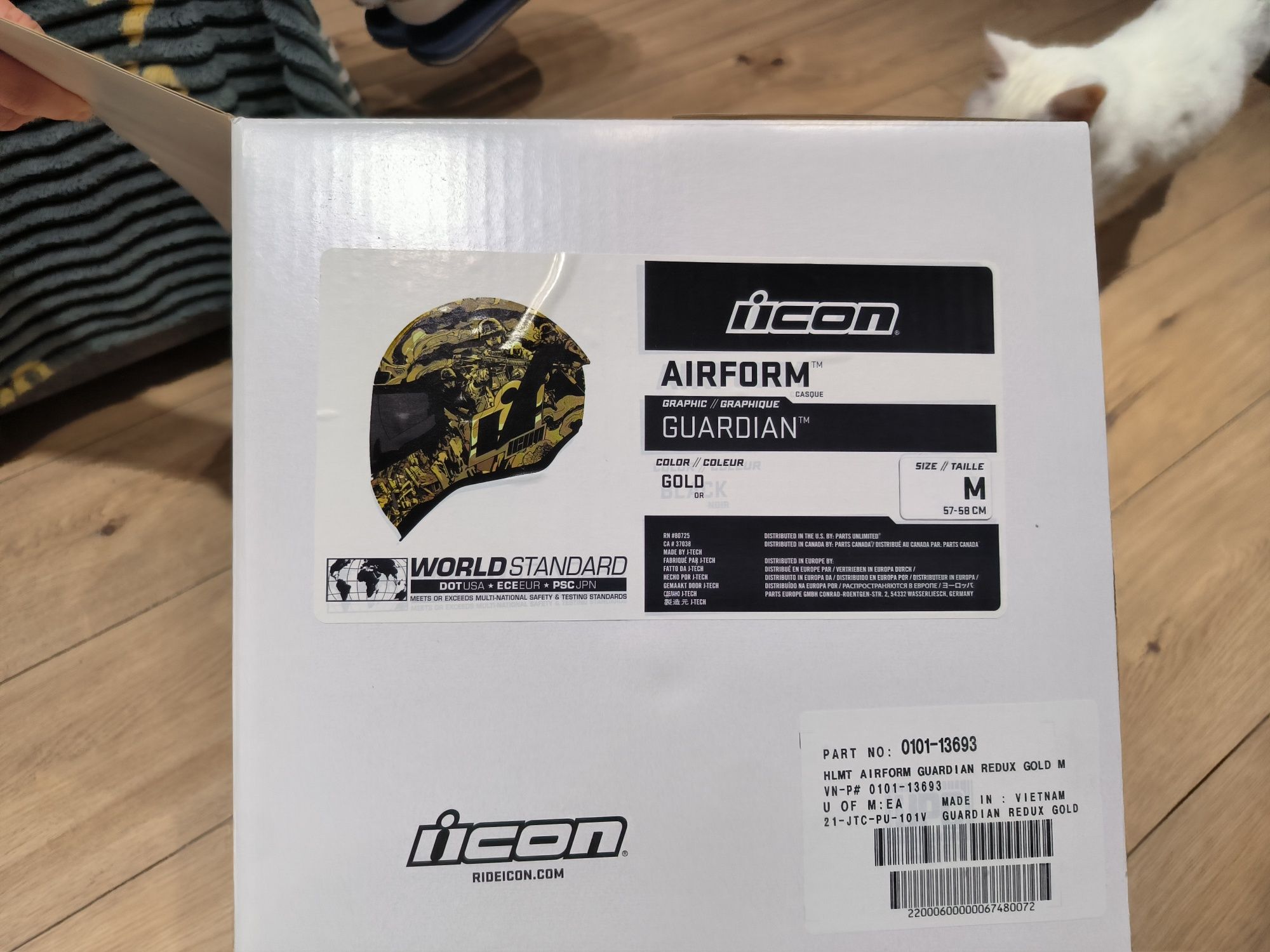 Шолом ICON AIRFORM Guardian Gold