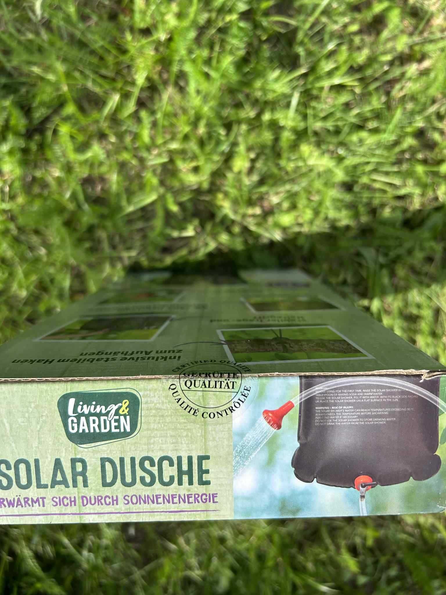 Prysznic kempingowy solarny duży mocny  Living & Garden – 25L