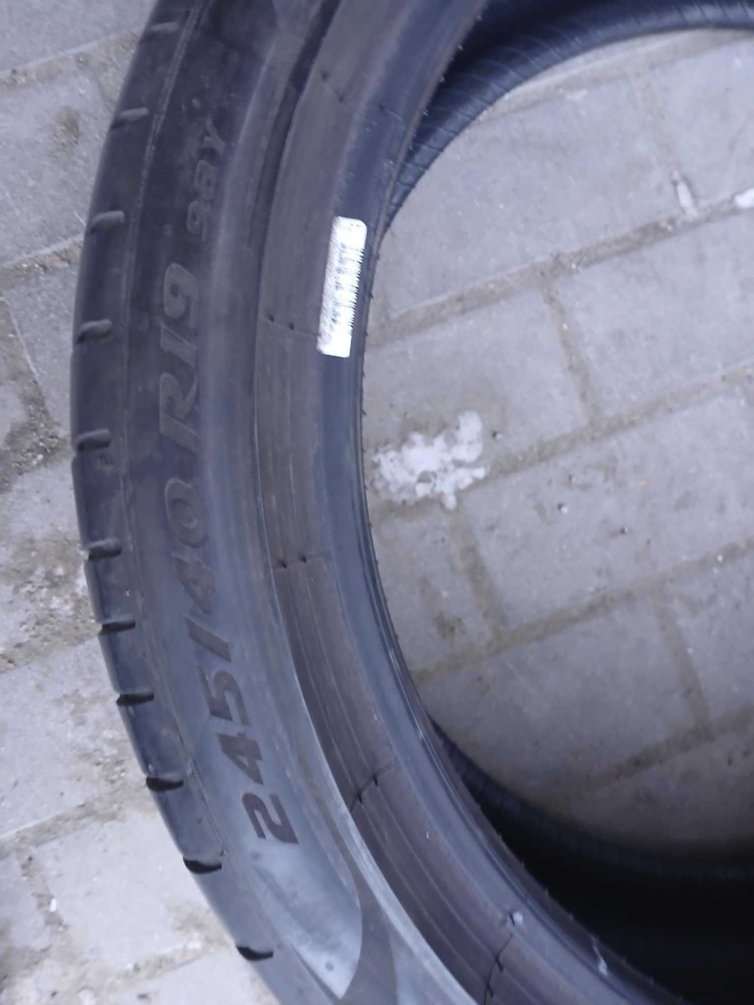 2x używane opony letnie 245/40 R19 Pirelli 2022r Montaż GWARANCJA