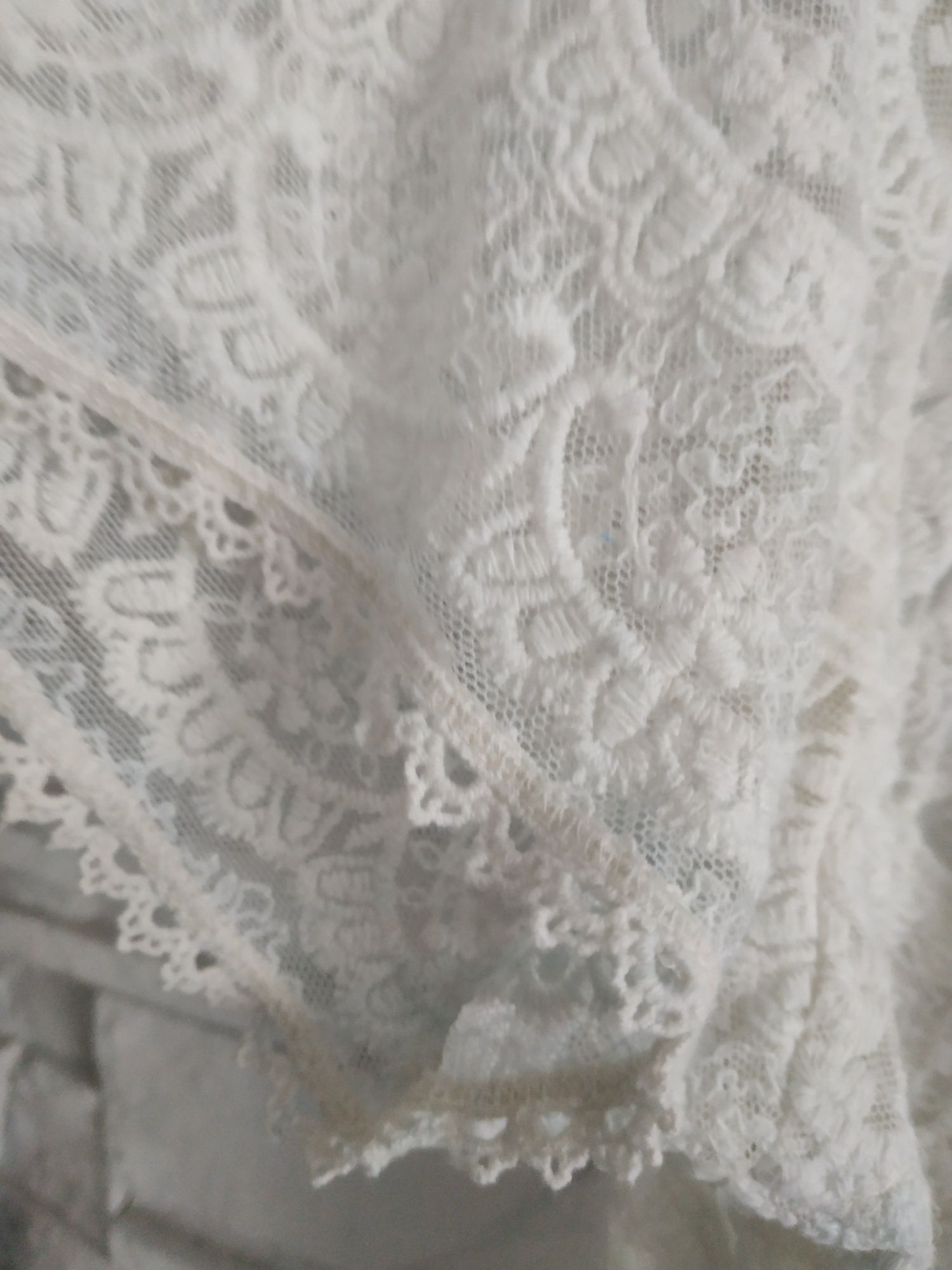Marks & Spencer elegancka bluzka z koronki 50