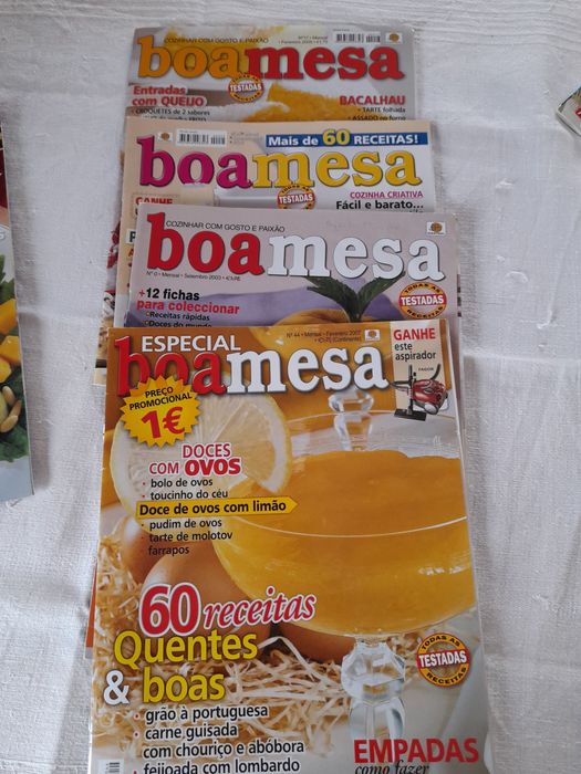 9 revistas de receitas variadas