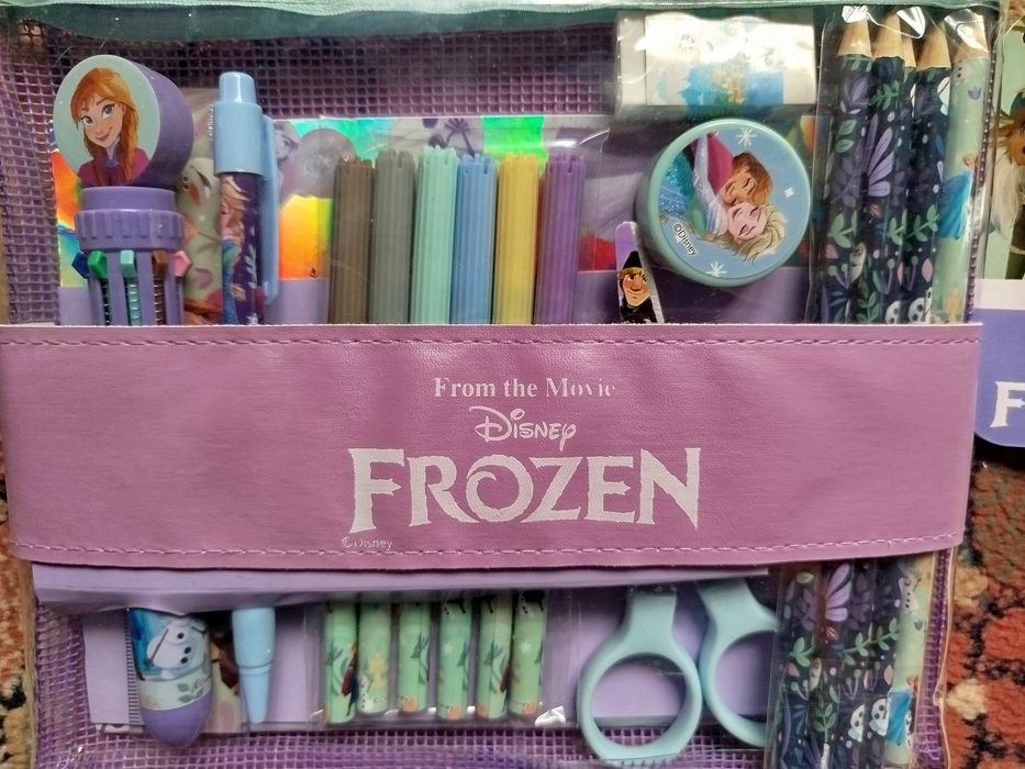 Дитячий концелярський набір для школи Disney Frozen, набір
