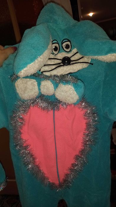 Новорічний костюм зайчика