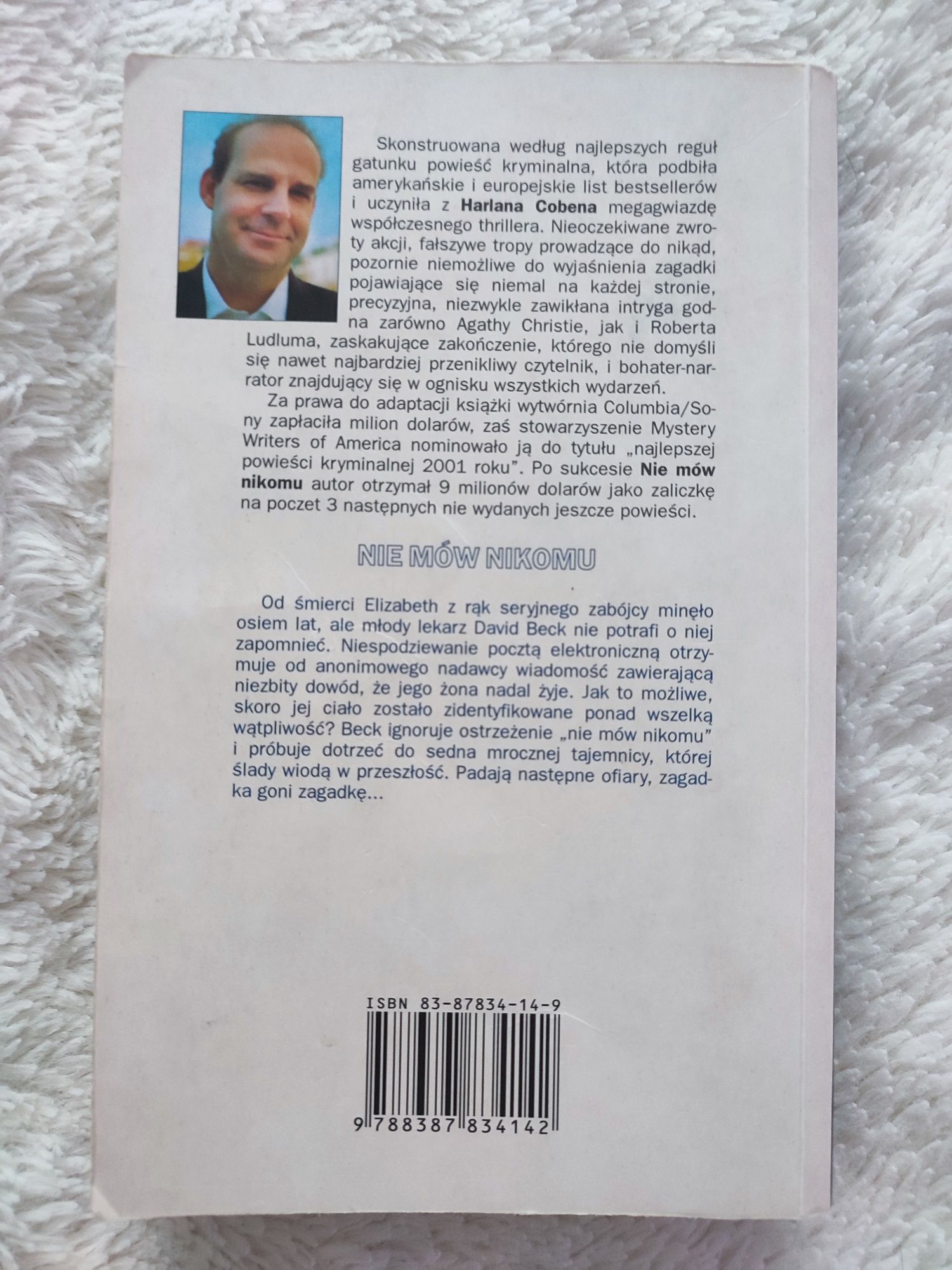 Książka nie mów nikomu