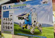 Robot solarny edukacyjny zestaw konstrukcyjny 13w1