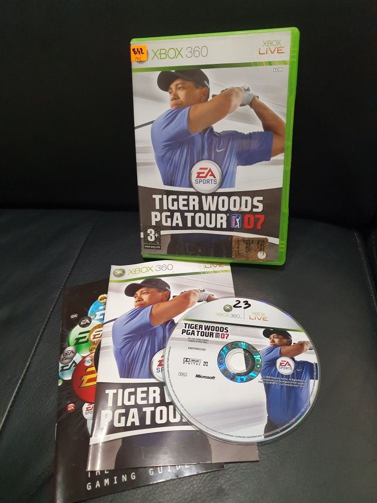 Gra gry xbox 360 one Tiger Woods PGA TOUR 07 od kolekcjonera