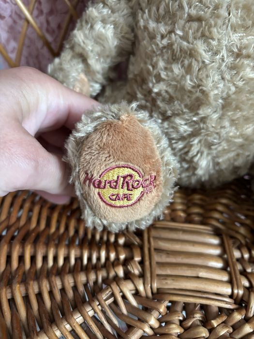 Stary mis vintage Hard Rock Cafe teddy bear