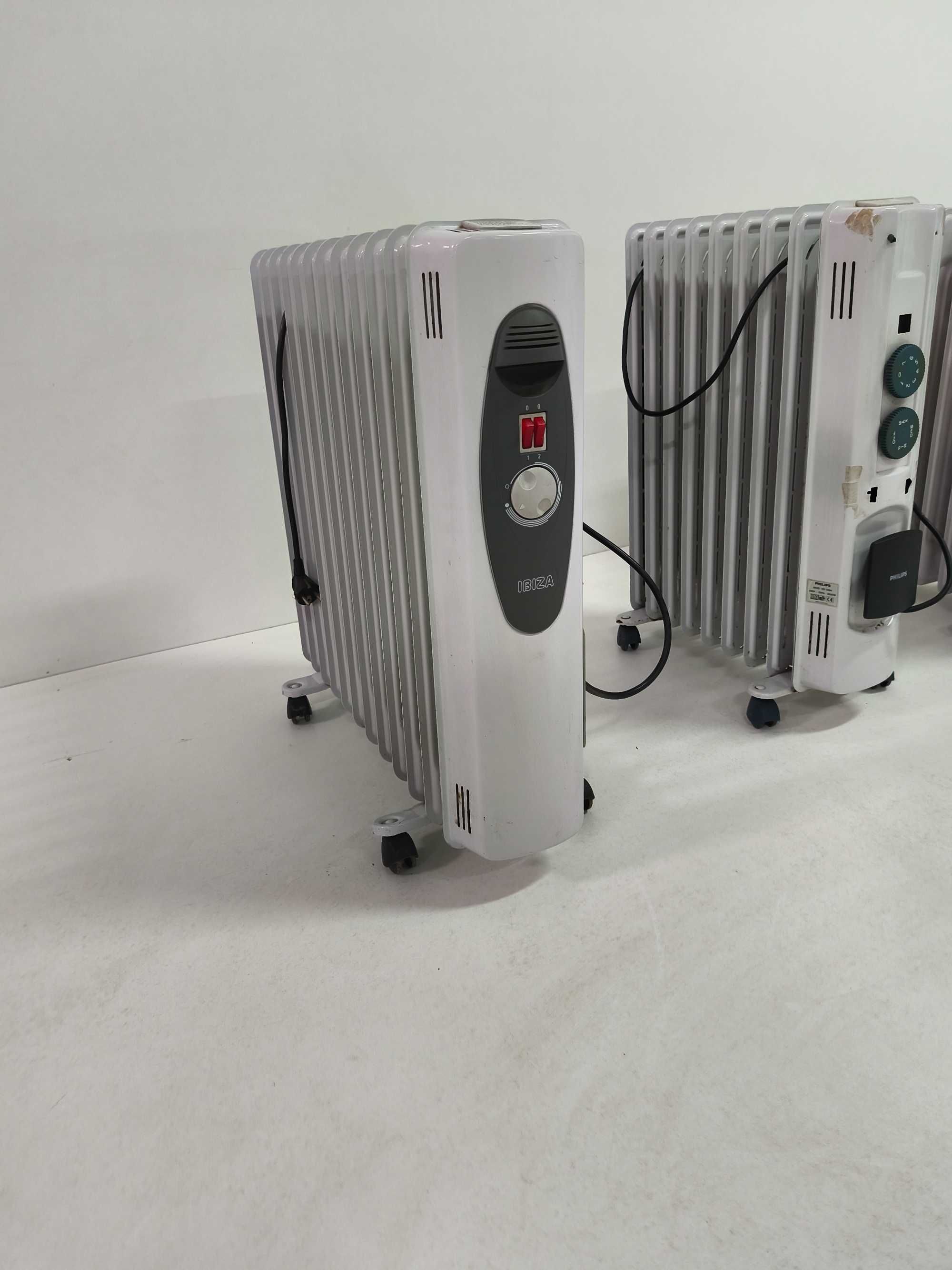 Aquecedores Ibiza e Philips a óleo