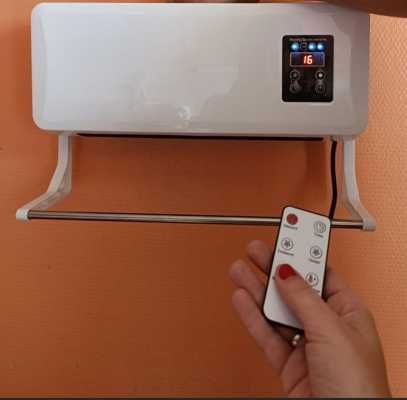 обігрівач настінний з пультом + кондиціонер дуйка теплова завіса еконо