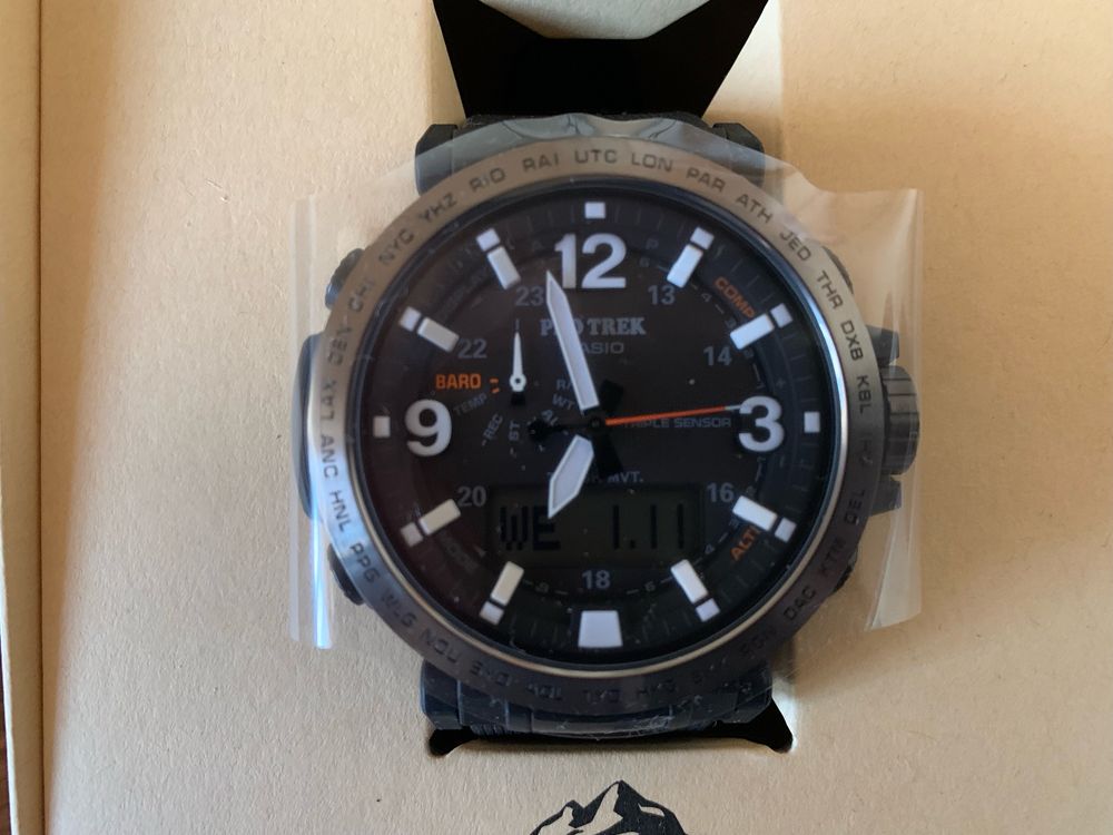 Оригинальные, новые часы Casio ProTrek PRW-6611Y-1CR, годинник, watch